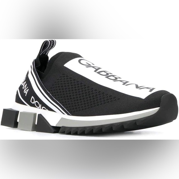 🖤◼️🕋 Dolce & Gabana -SNEAKER SORRENTO- Size EUR 42 US 8,5 🖤◼️🕋 - Picture 3 of 10